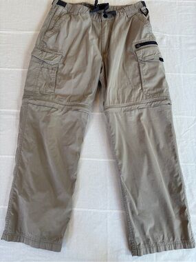 B.C. Clothing Convertible Cargo Pants | Men’s M x 30 | Khaki